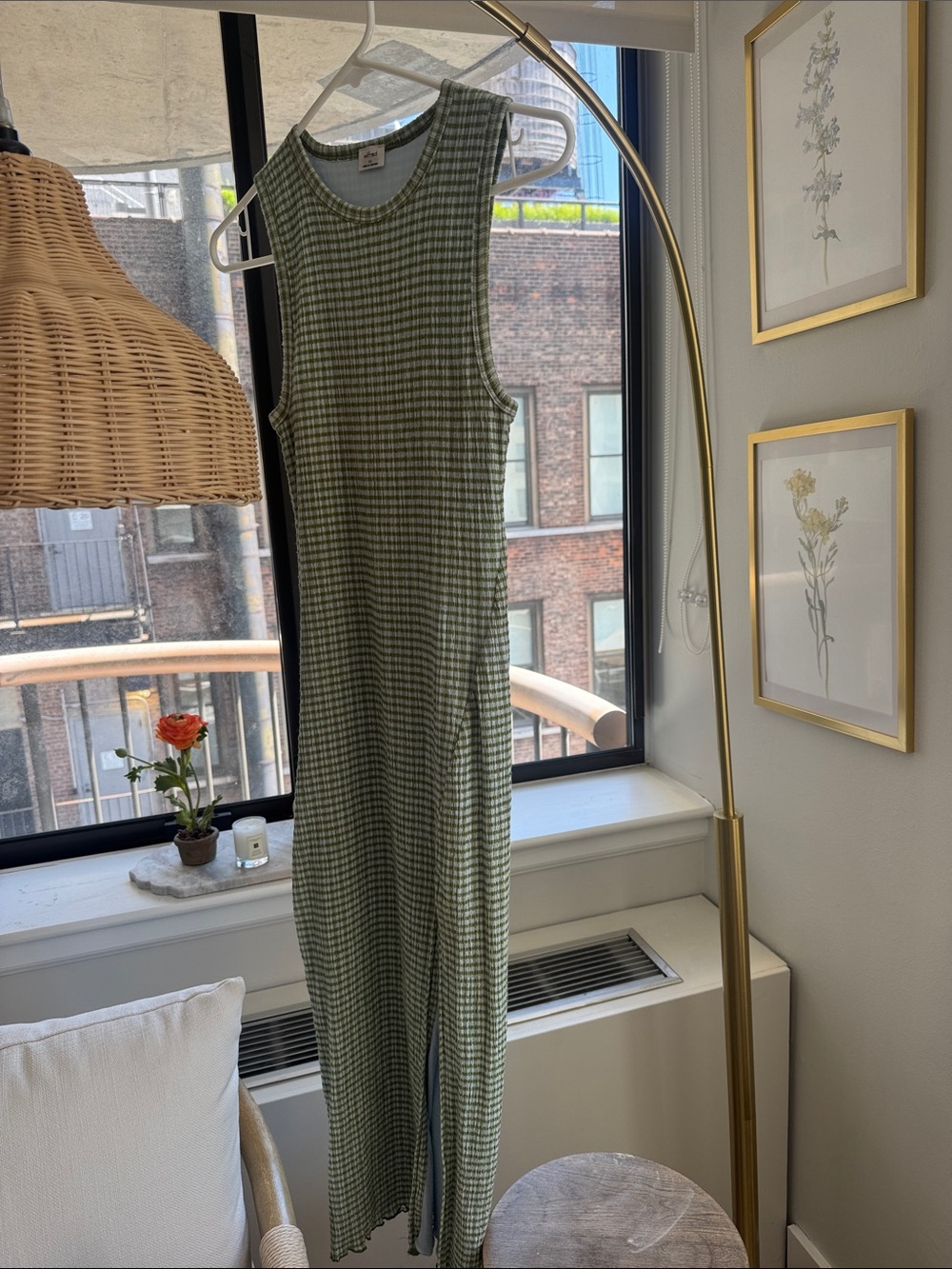 Aritzia Gingham Dress